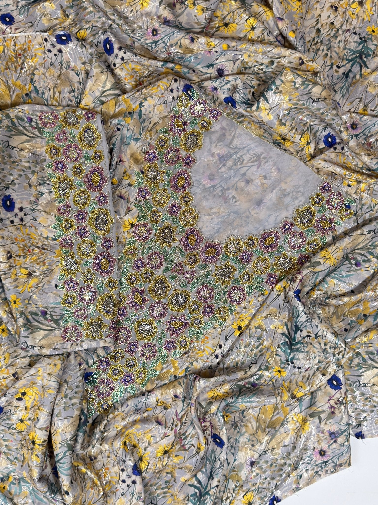 Jacquard Silk Jalabiya