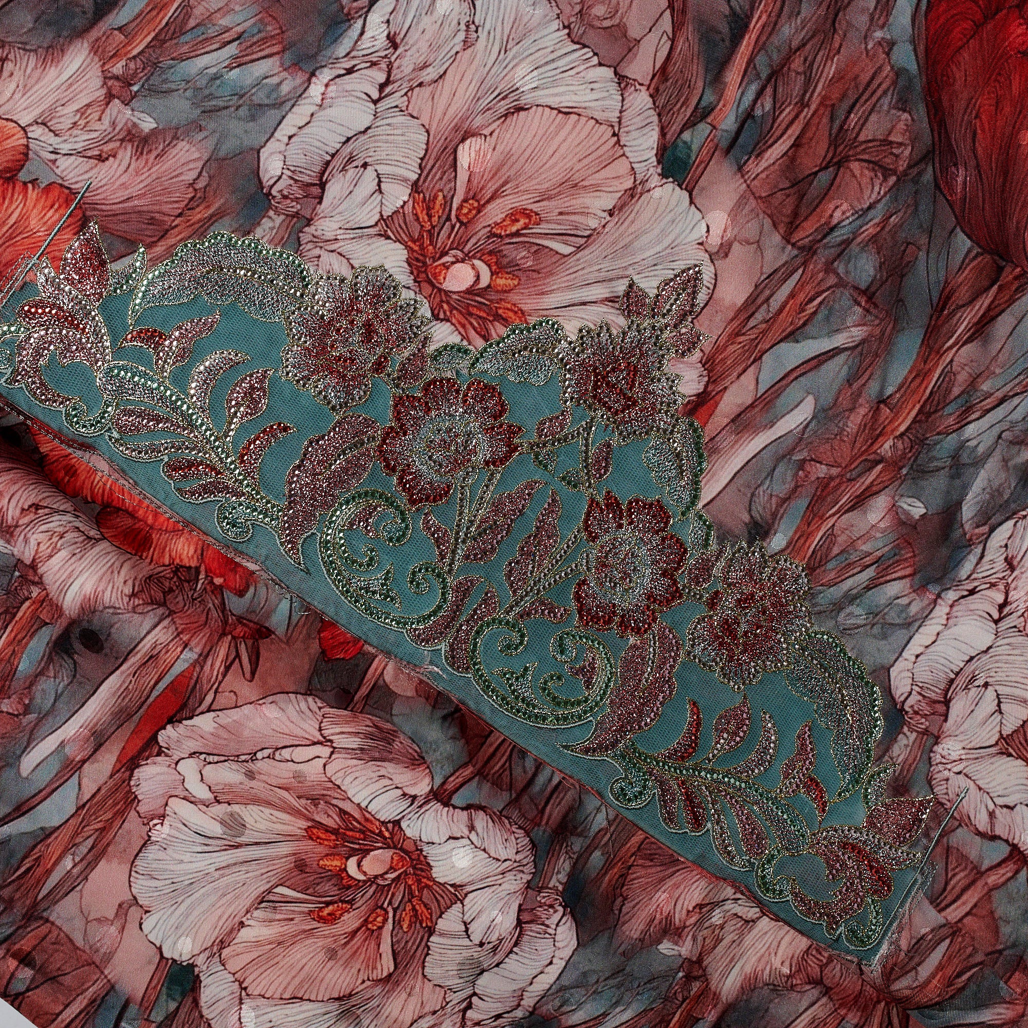 NFB Jacquard Silk Jalabiya V — Elegant Eid and Wedding Gift Dress UAE