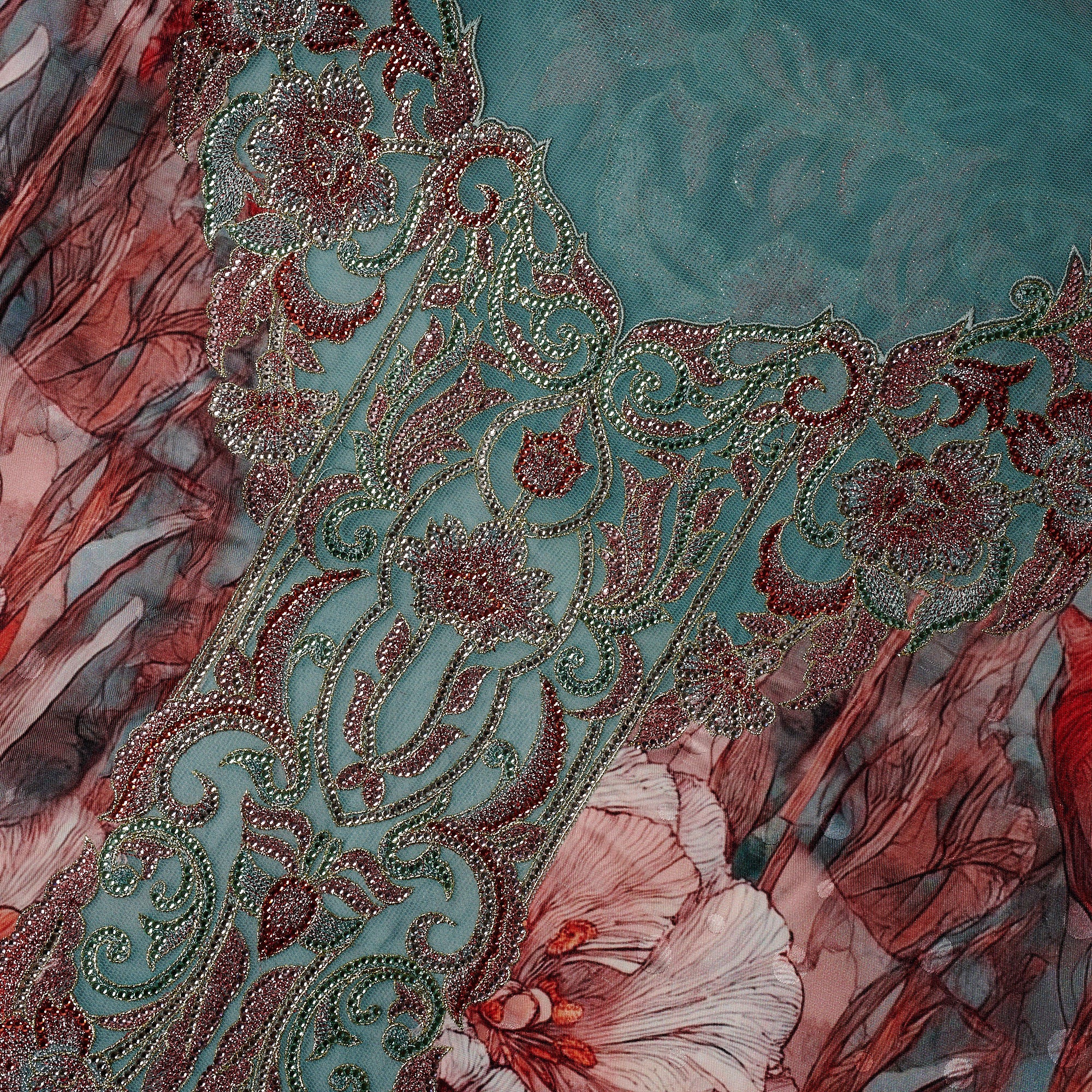 Jacquard Silk Jalabiya