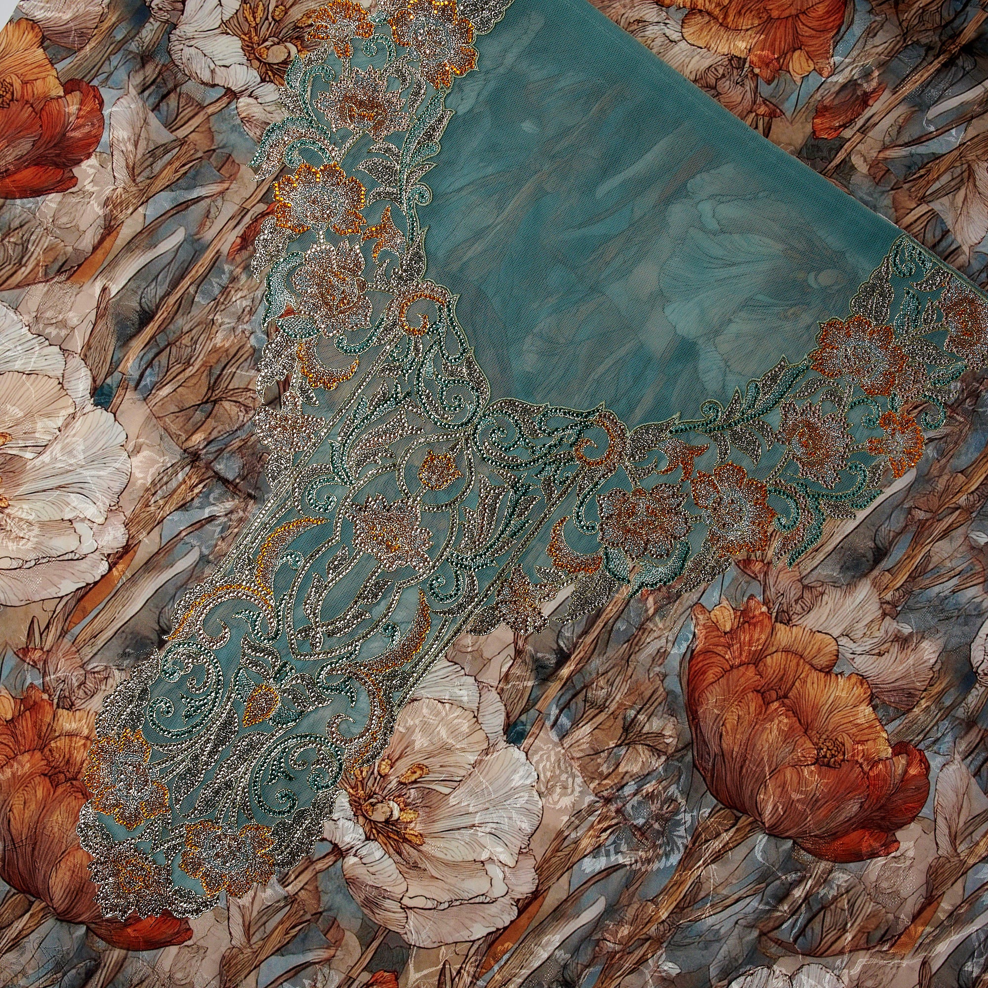 Jacquard Silk Jalabiya