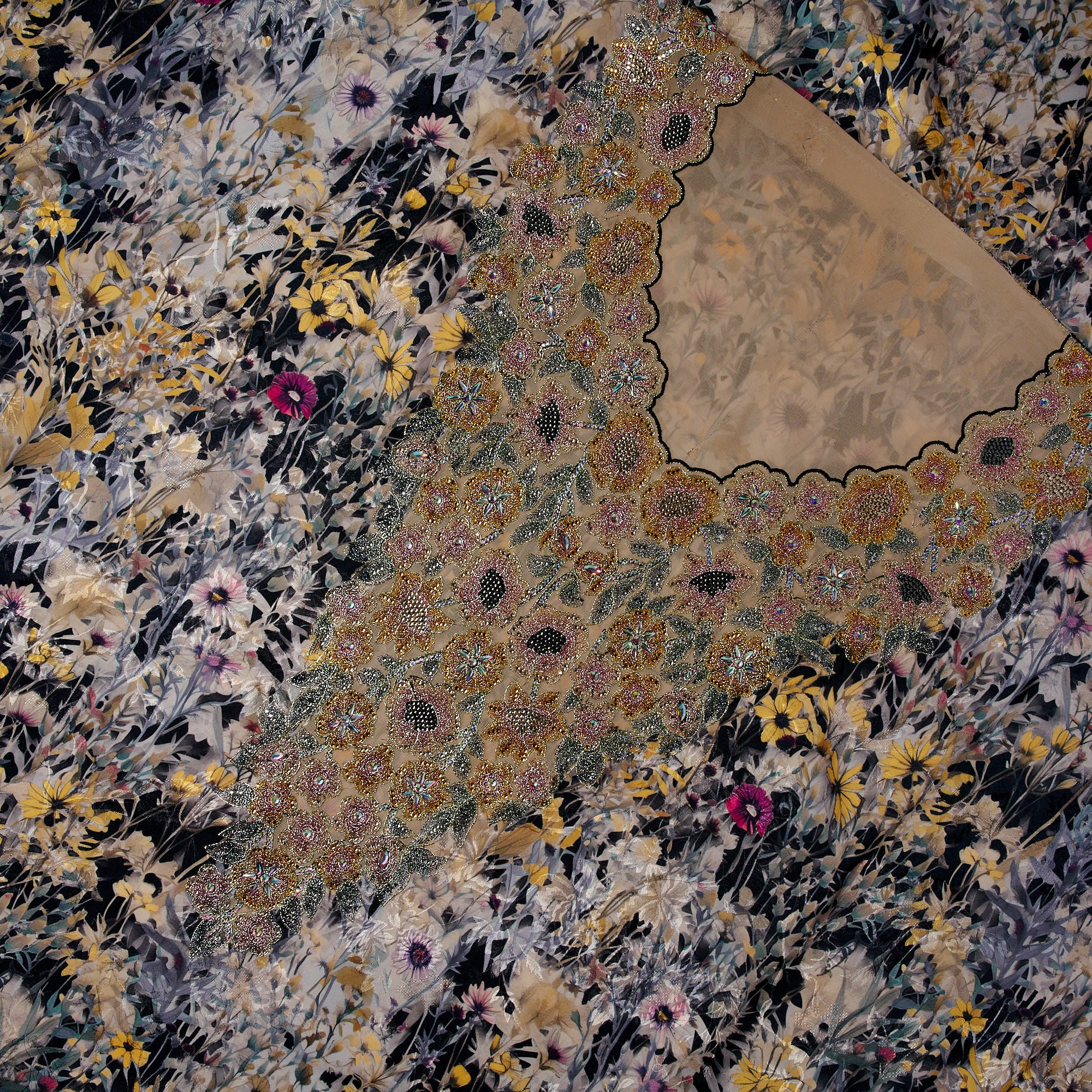 Jacquard Silk Jalabiya