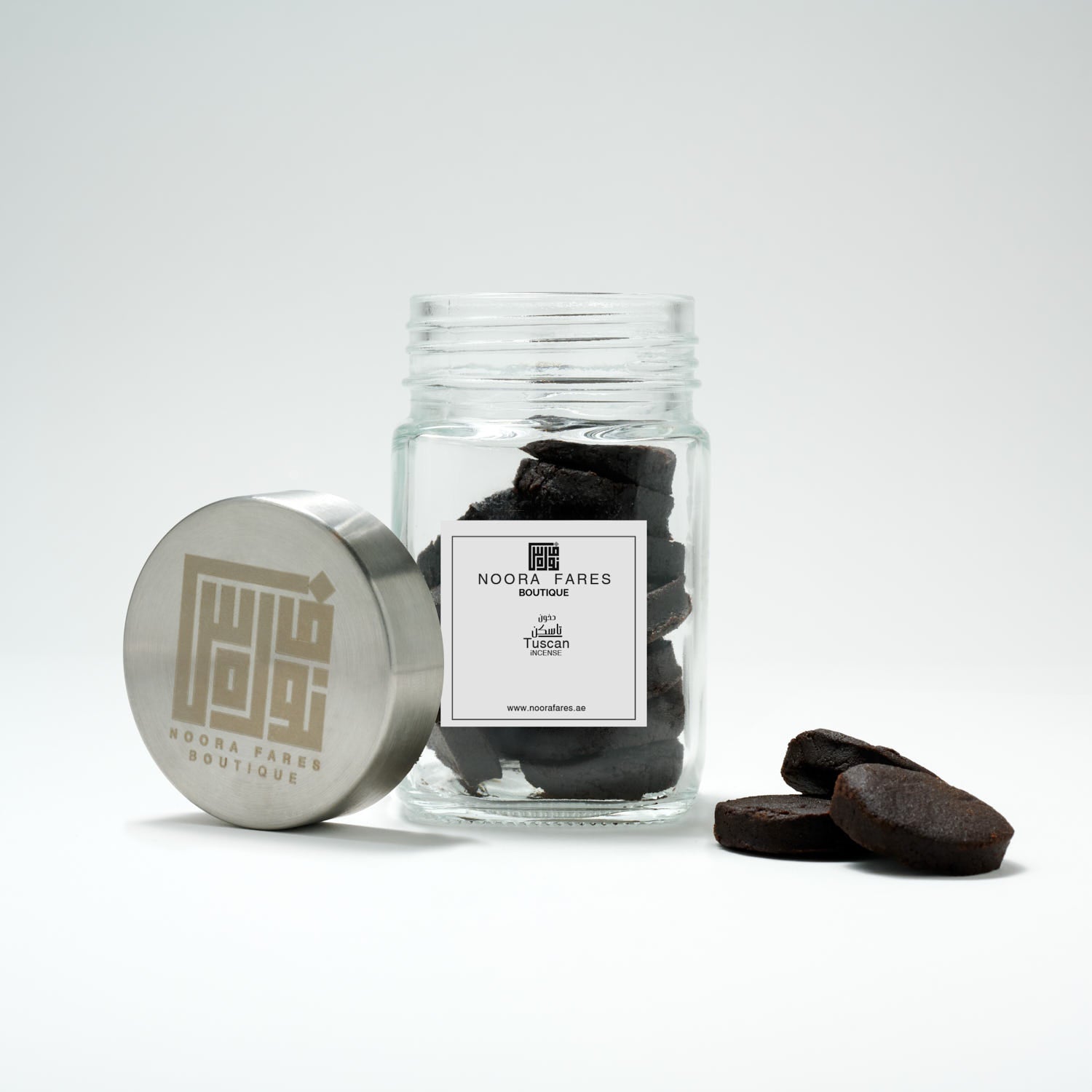 Tuscan Dukhoon — Bold Leather Incense by Noora Fares Boutique
