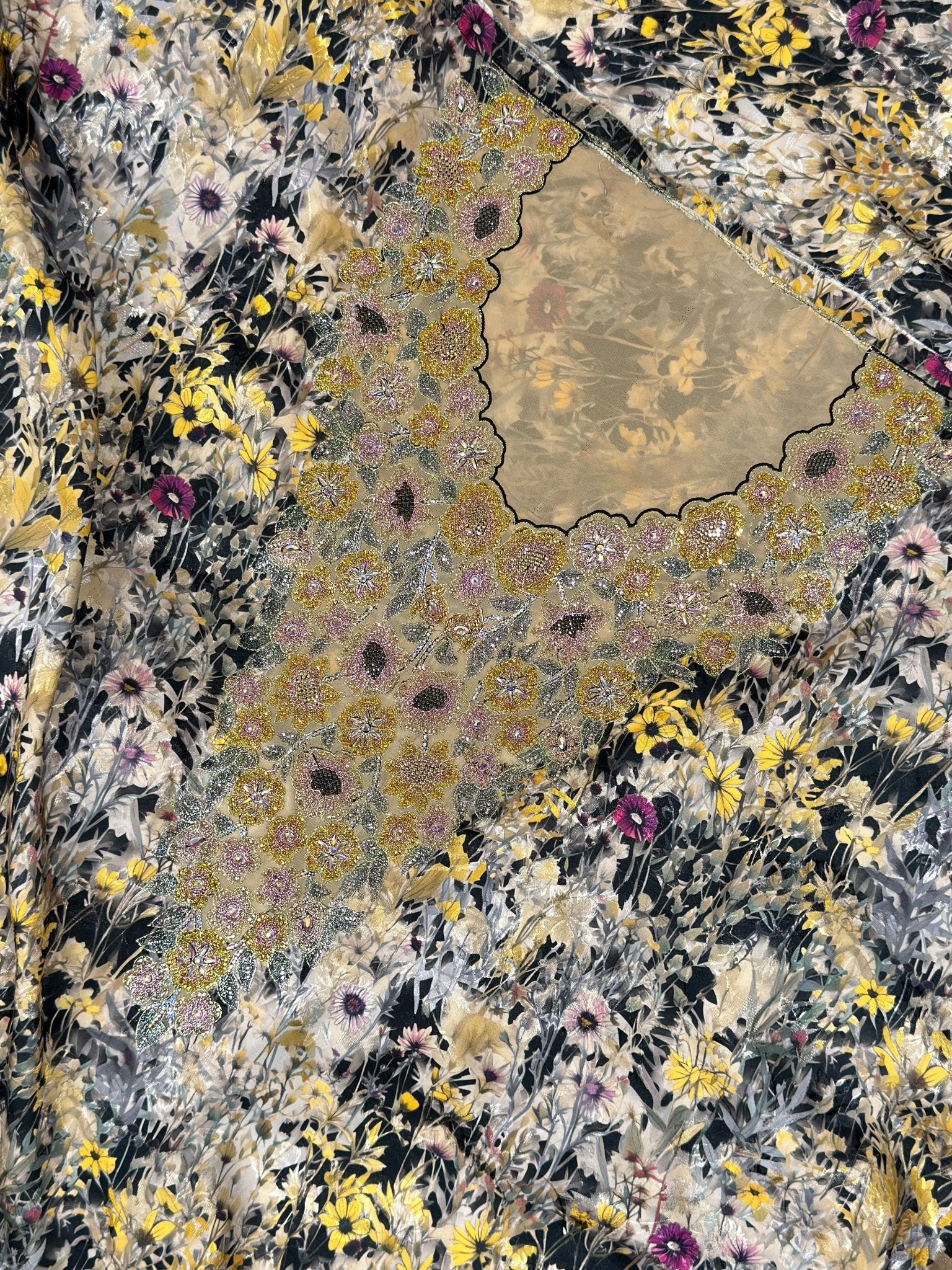 Jacquard Silk Jalabiya