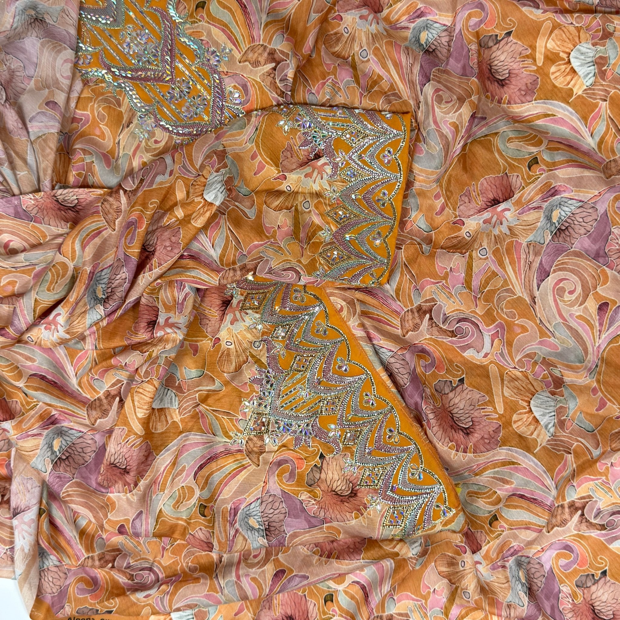 Viscose Silk Jalabiya
