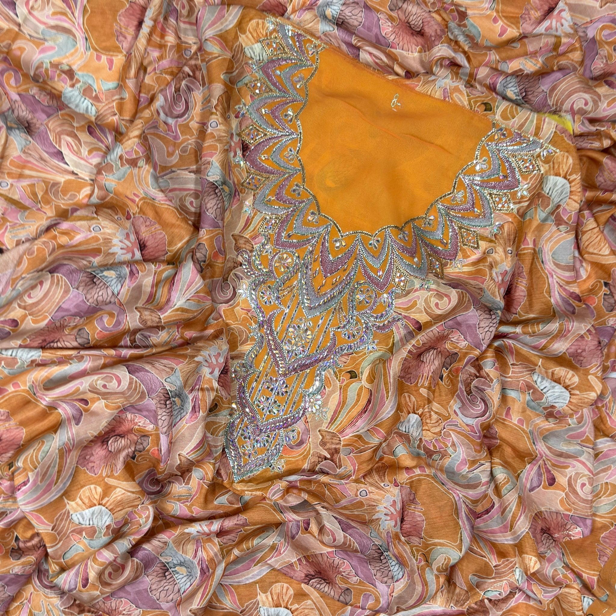 Viscose Silk Jalabiya