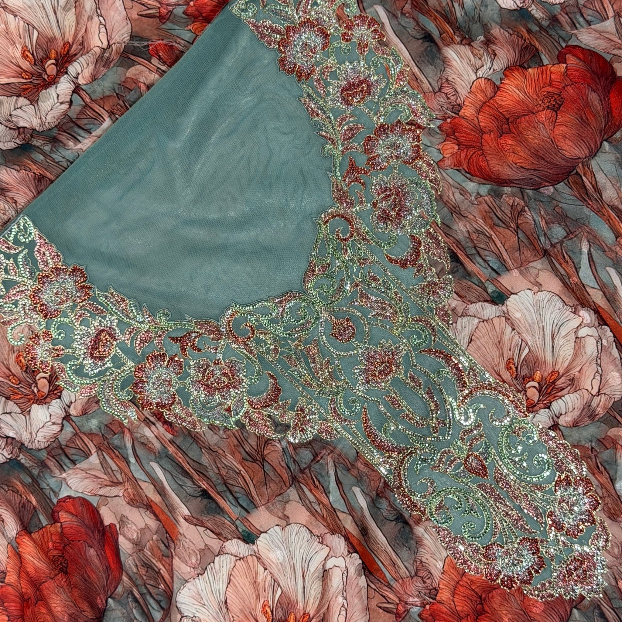 Jacquard Silk Jalabiya