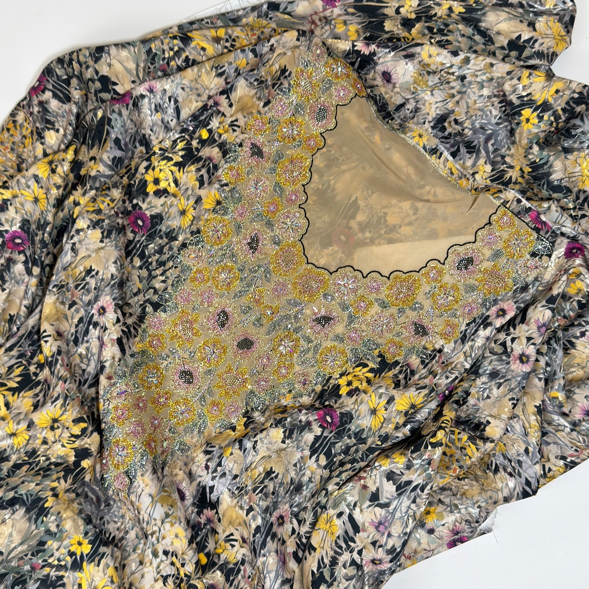 Jacquard Silk Jalabiya