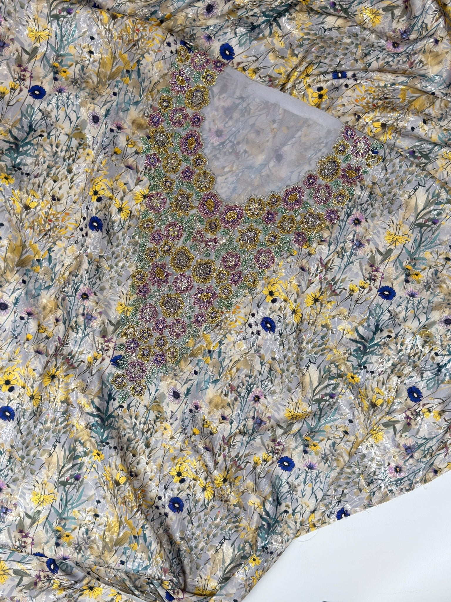 Jacquard Silk Jalabiya