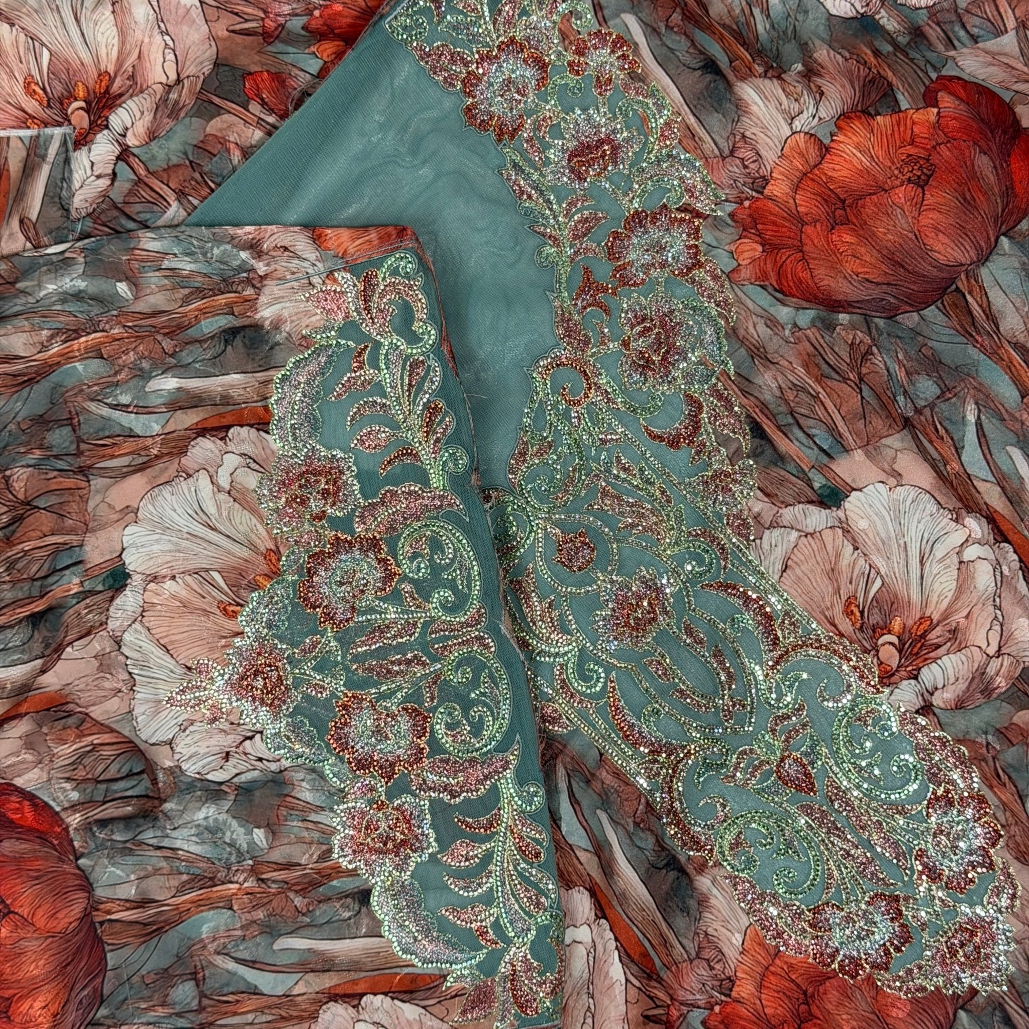 Jacquard Silk Jalabiya