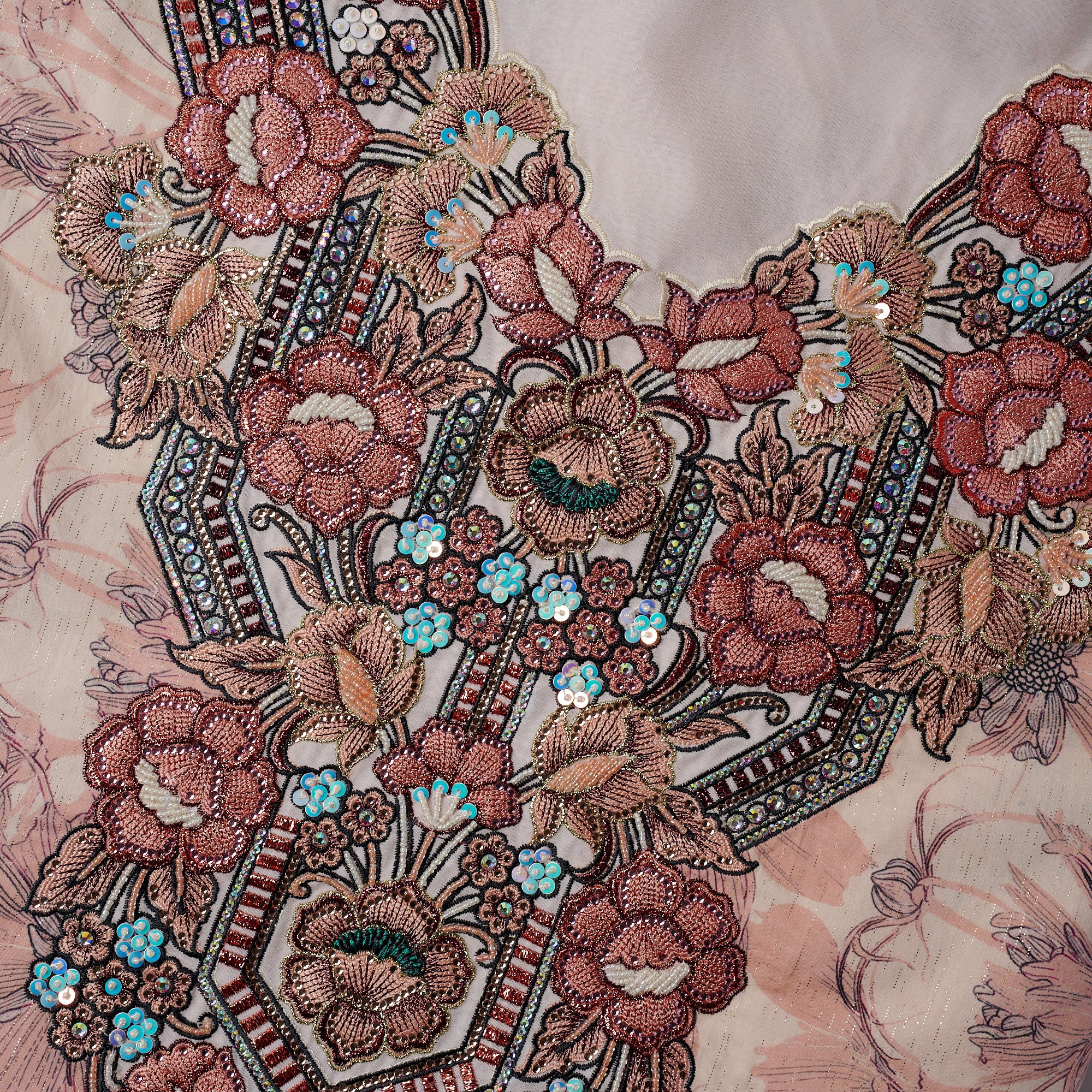 Cotton Zari Jalabiya