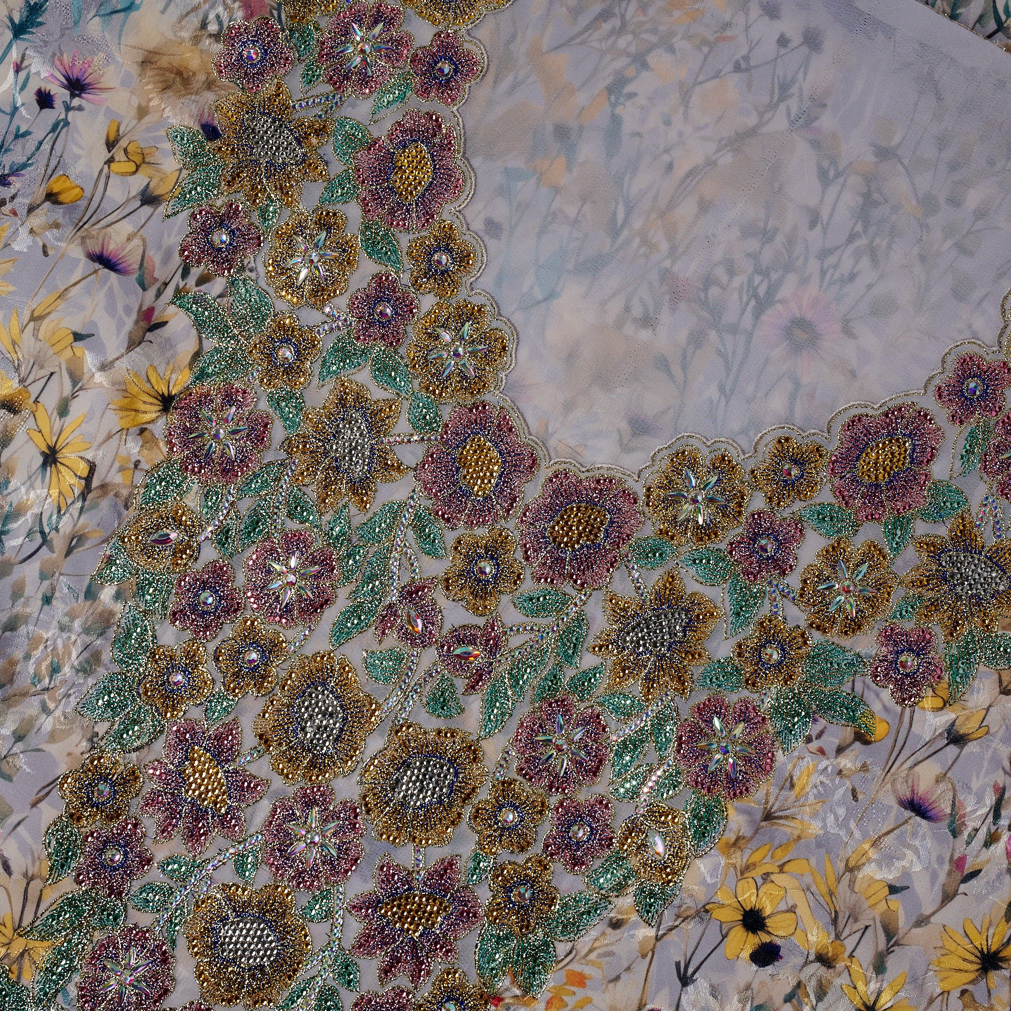 Jacquard Silk Jalabiya
