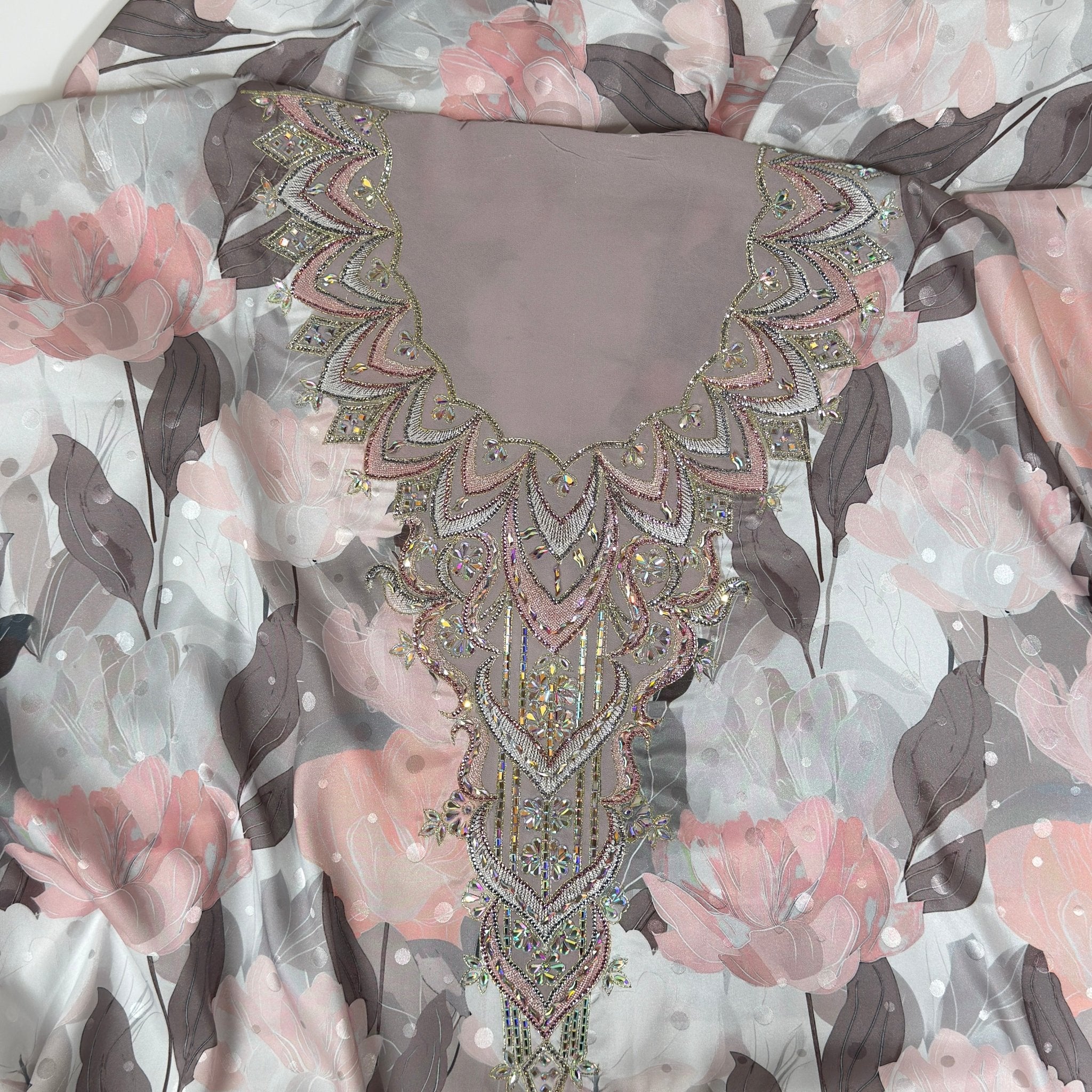 Jacquard Silk Jalabiya