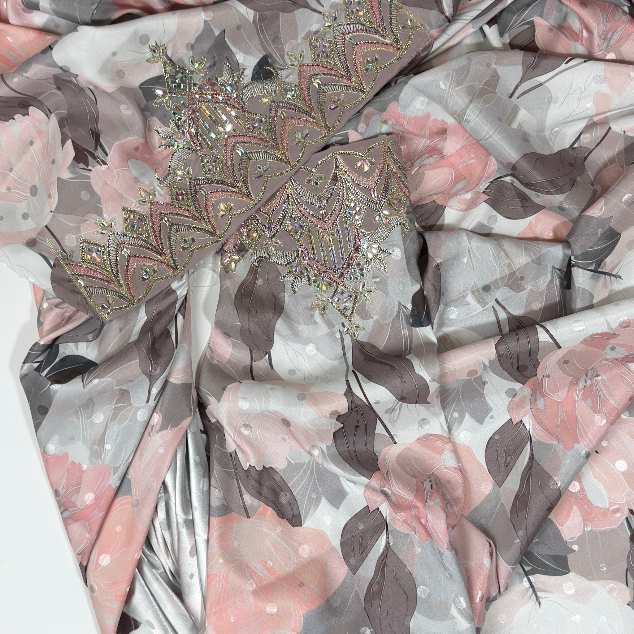 Jacquard Silk Jalabiya