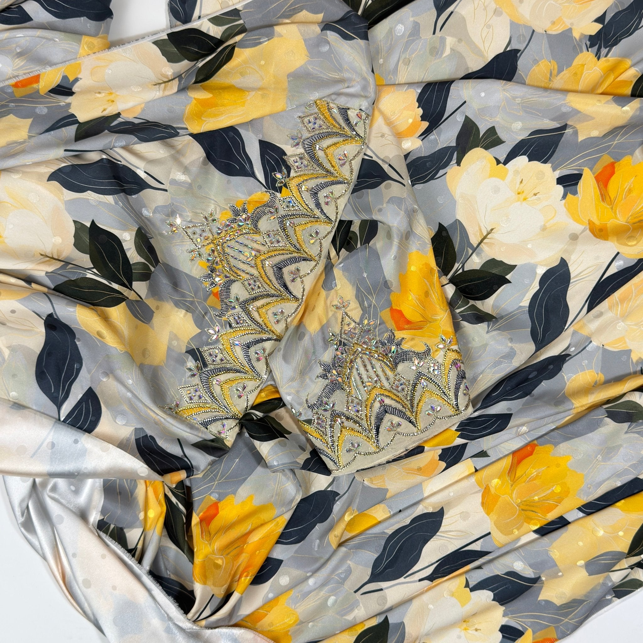 Jacquard Silk Jalabiya
